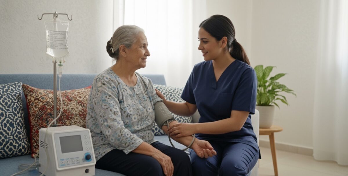 Chimiothérapie à domicile : une solution humaine et sécurisée avec HAD Tunisie | HAD TUNISIE